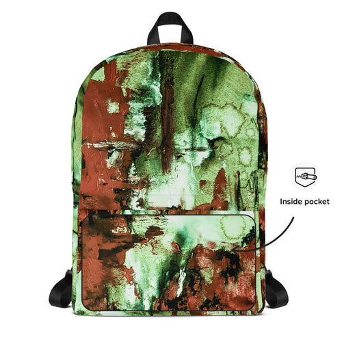 Backpack- Mismatch Green