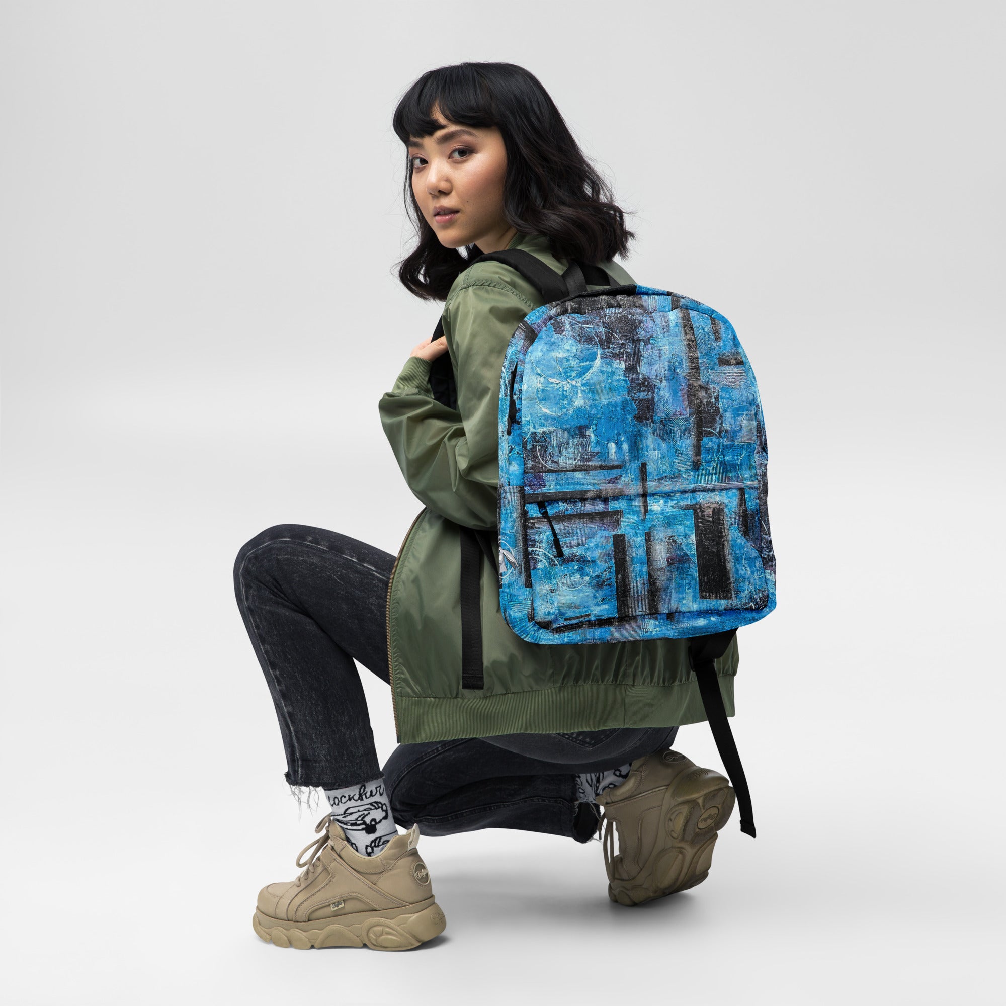 Backpack- Bubble Scratch