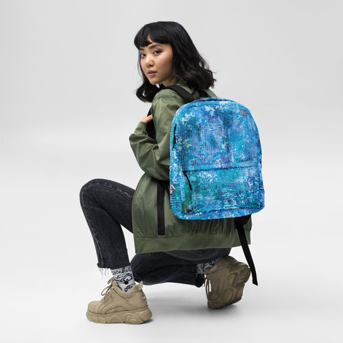 Backpack- Weave Blue