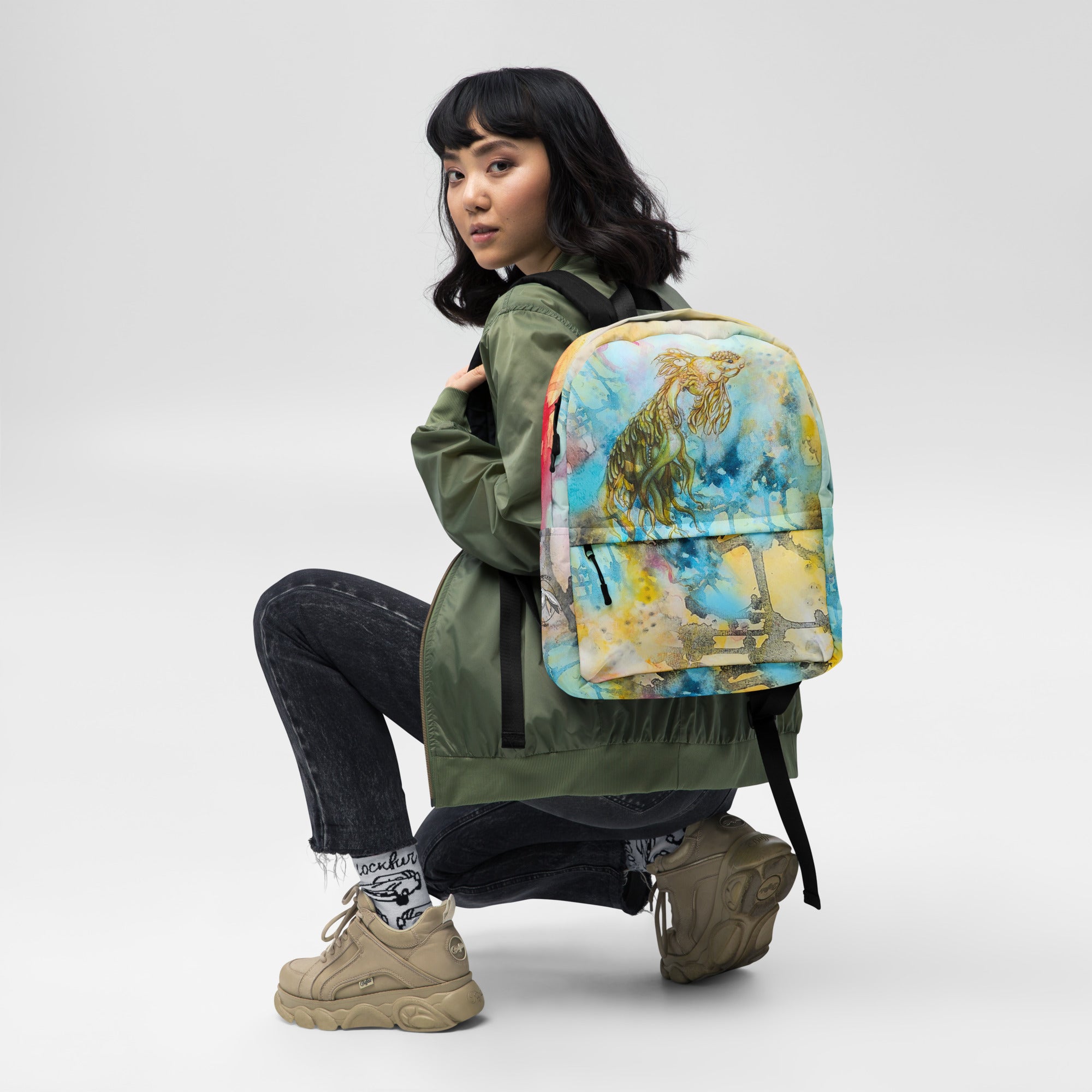 Backpack- Goldfish
