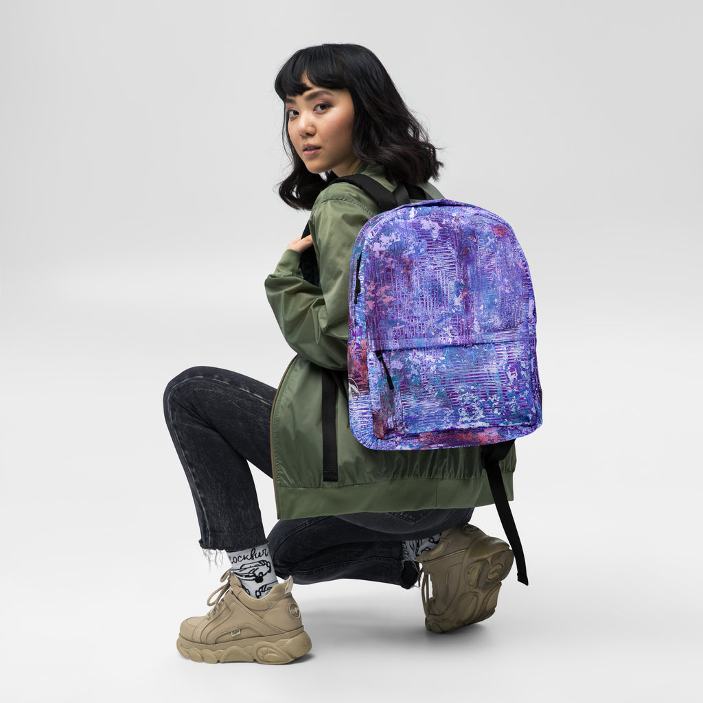 Backpack- Weave Purple