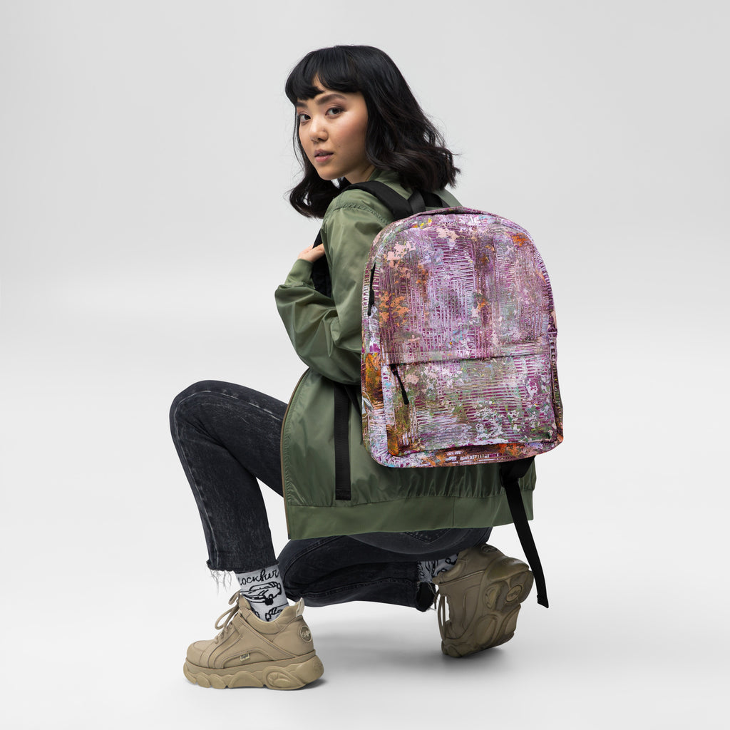 Backpack- Weave Berry