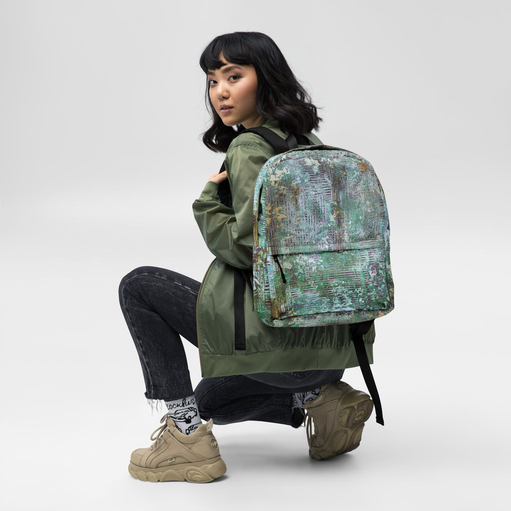 Backpack- Weave Green
