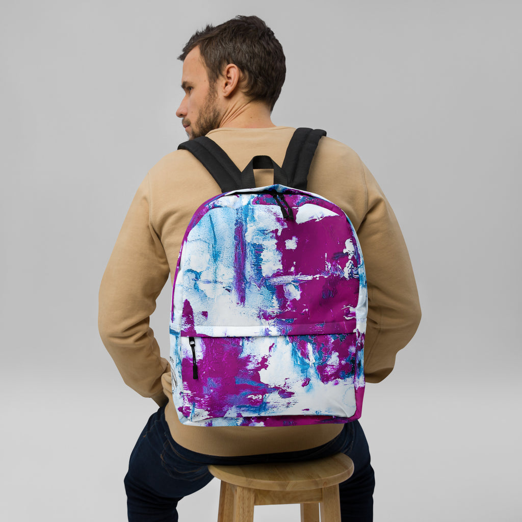 Backpack- Mismatch Turquoise