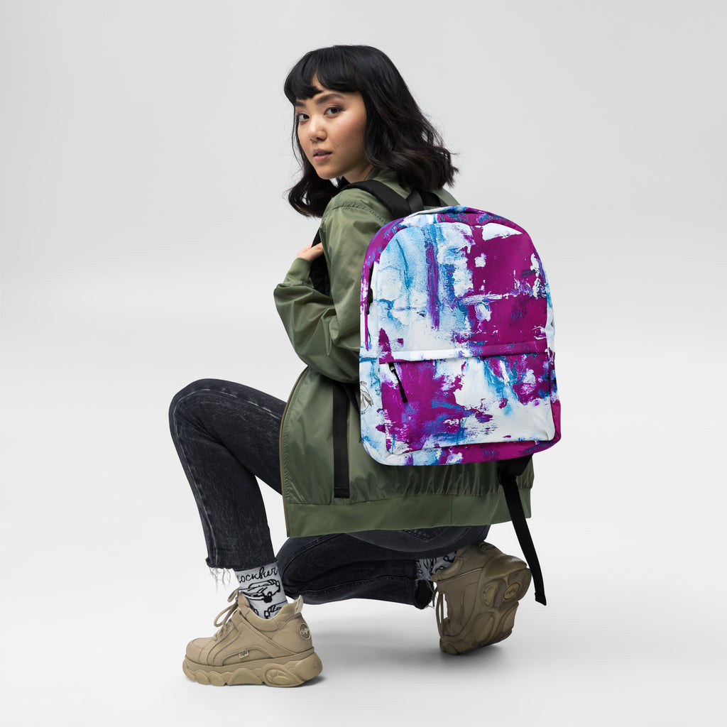 Backpack- Mismatch Turquoise
