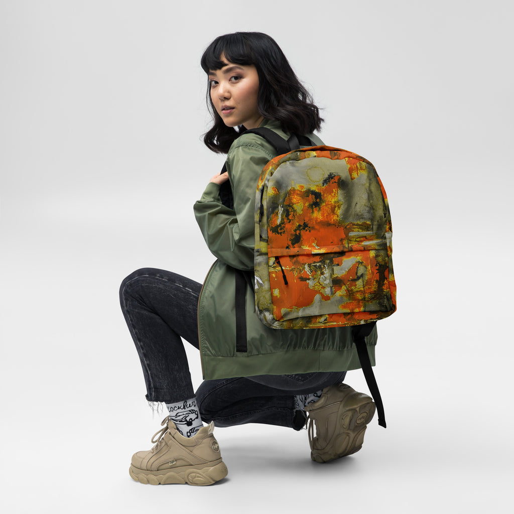 Backpack- Mismatch Orange