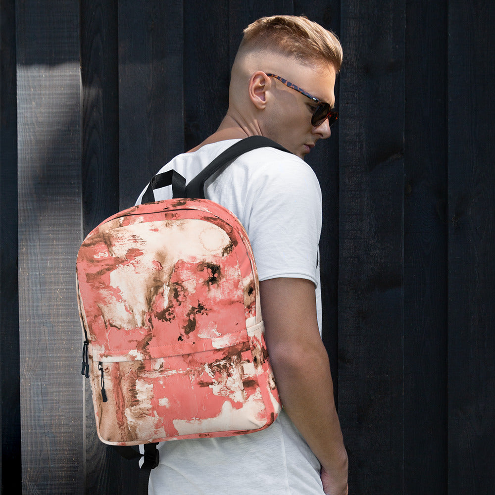 Backpack- Mismatch Peach
