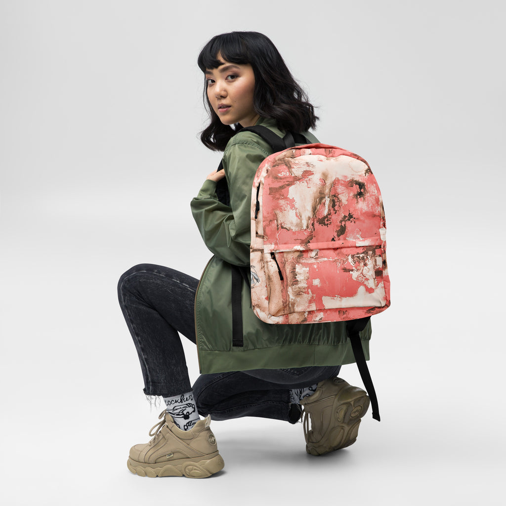 Backpack- Mismatch Peach