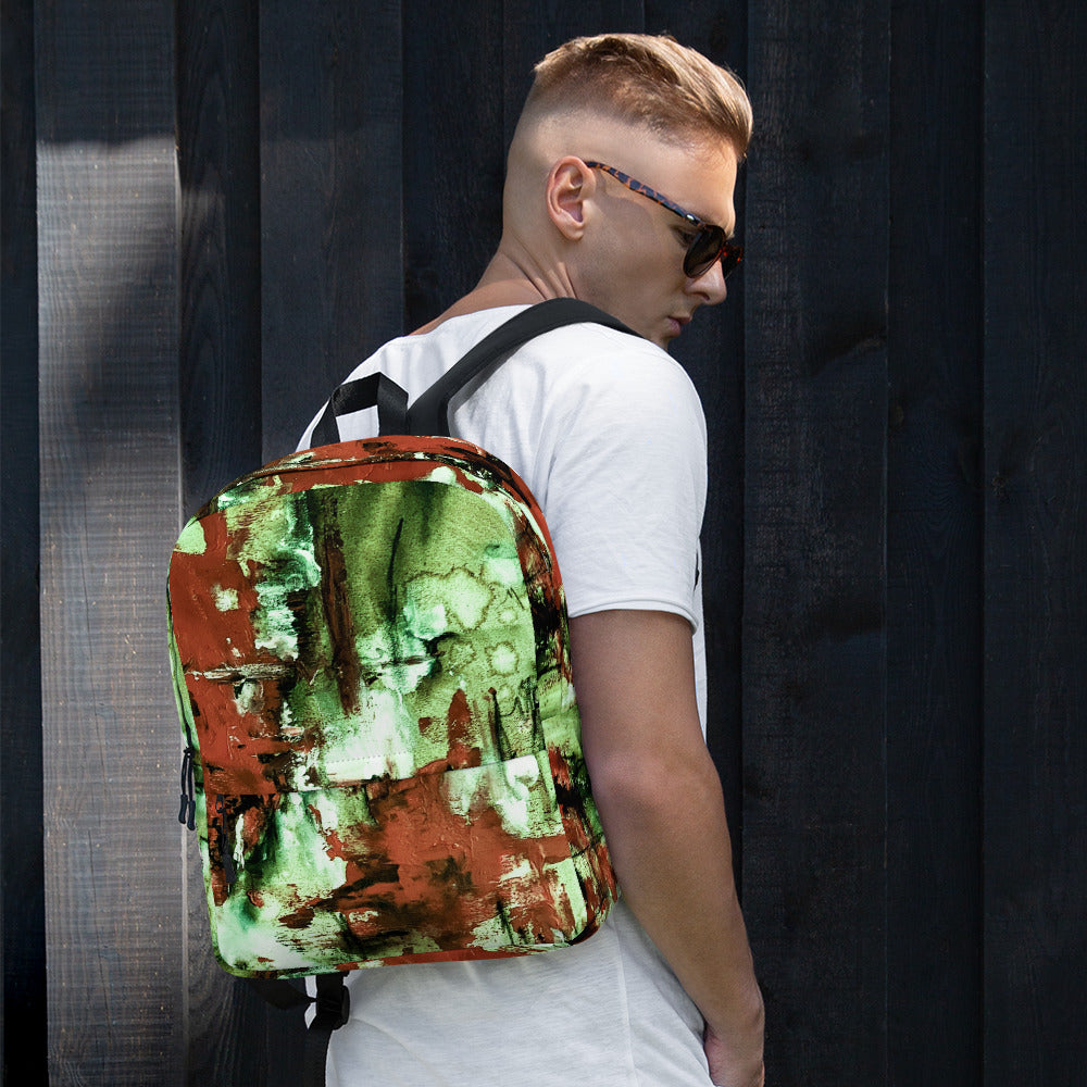 Backpack- Mismatch Green