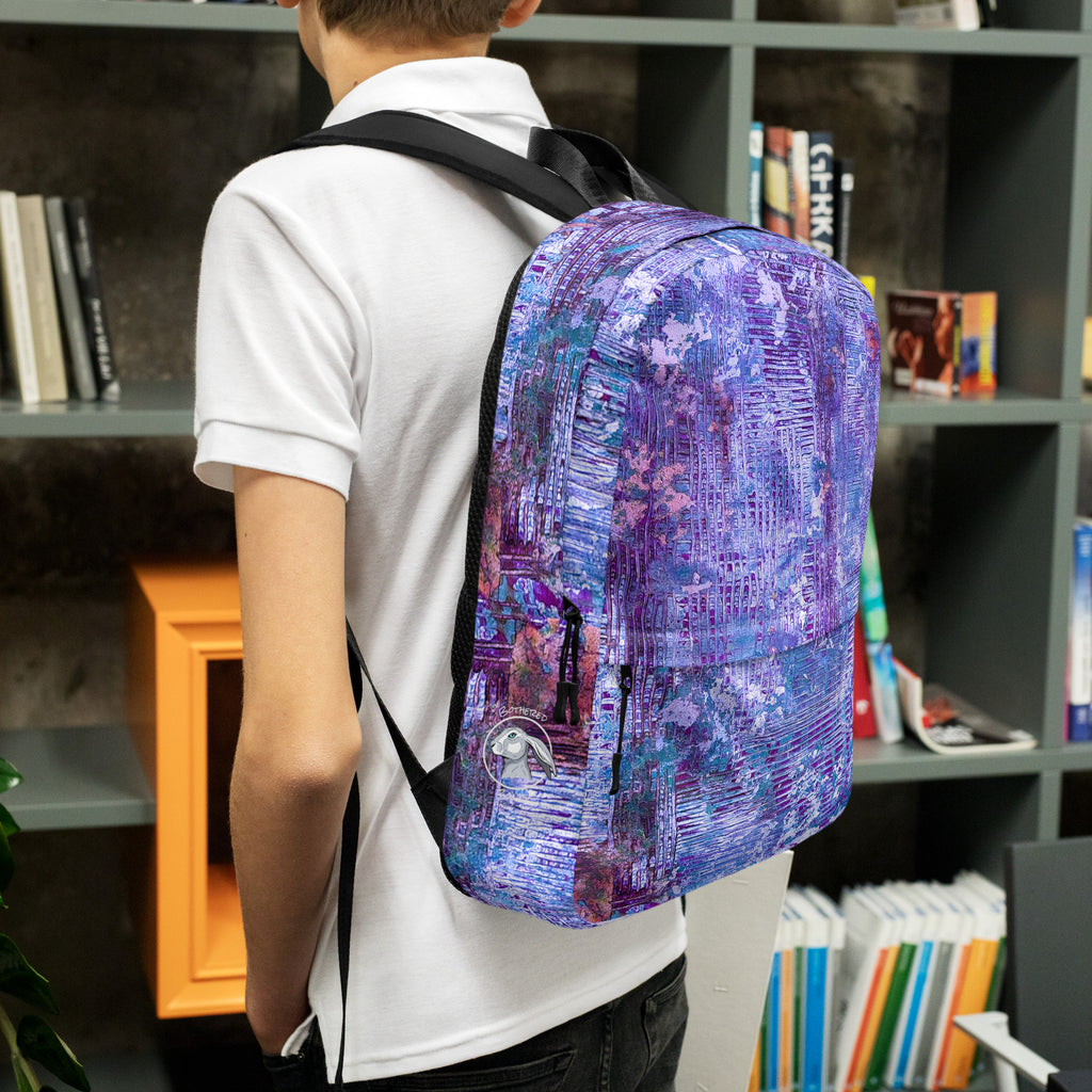 Backpack- Weave Purple
