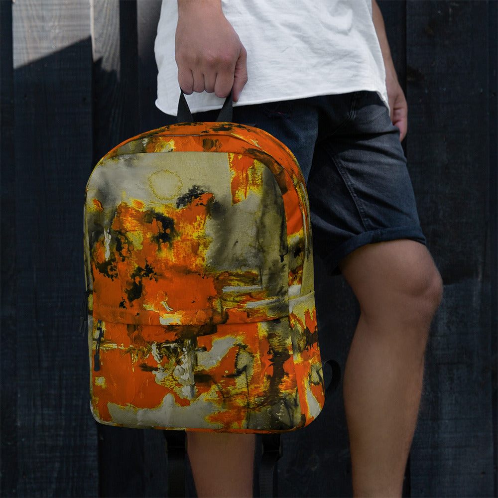 Backpack- Mismatch Orange