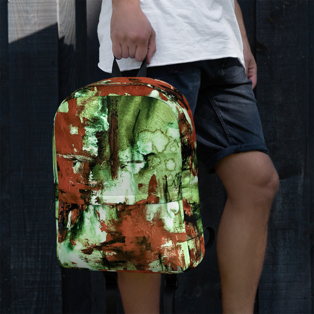 Backpack- Mismatch Green