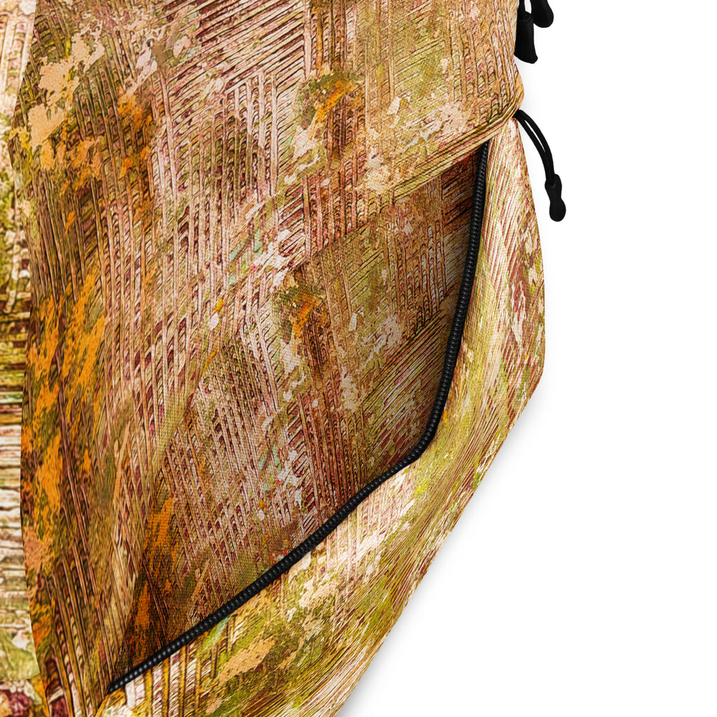 Backpack- Weave Gold