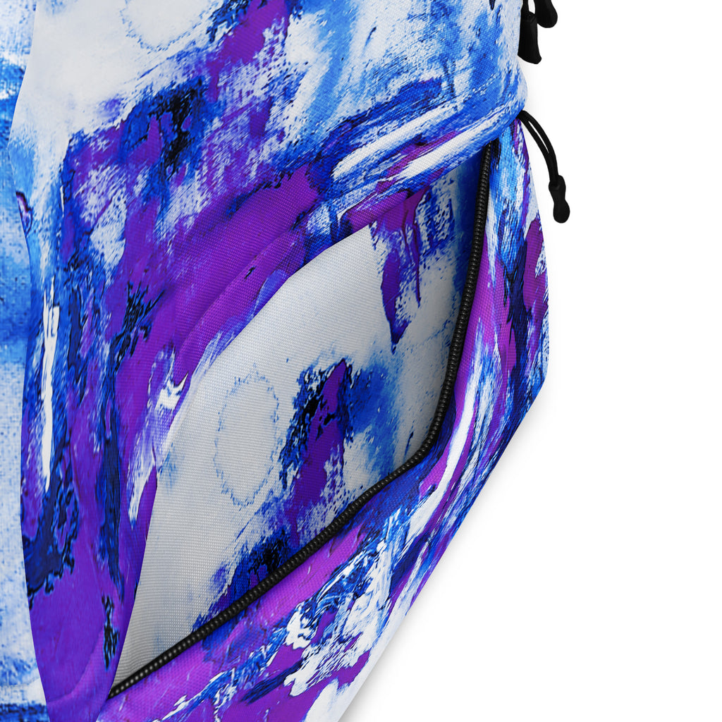 Backpack- Mismatch Purple