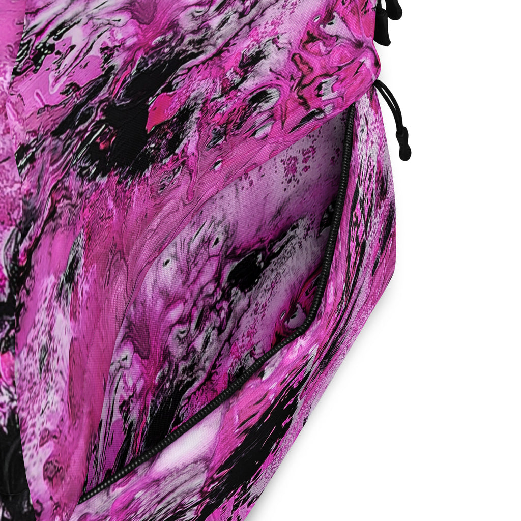 Backpack- Pink Marble