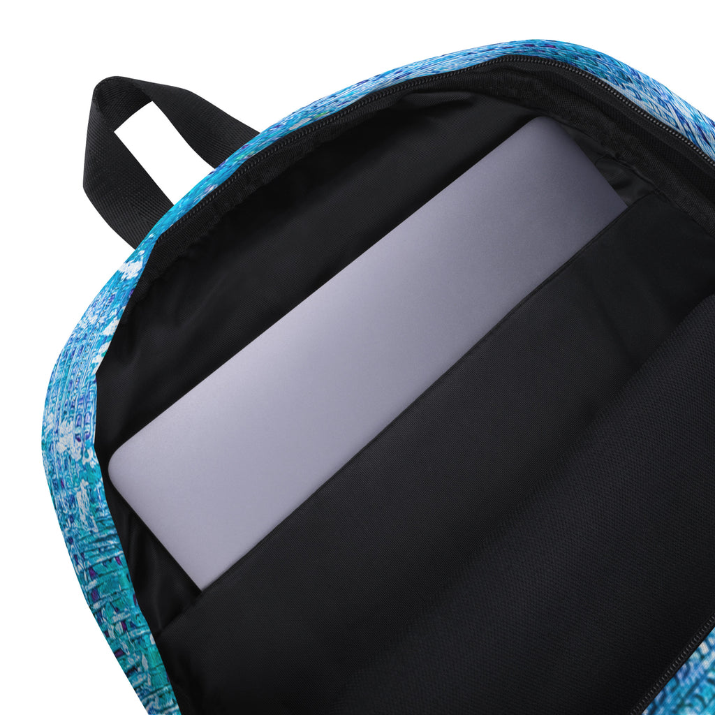 Backpack- Weave Blue