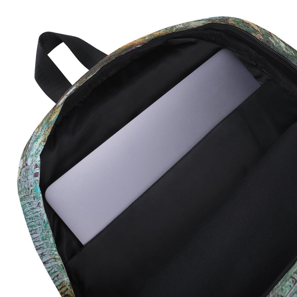 Backpack- Weave Green