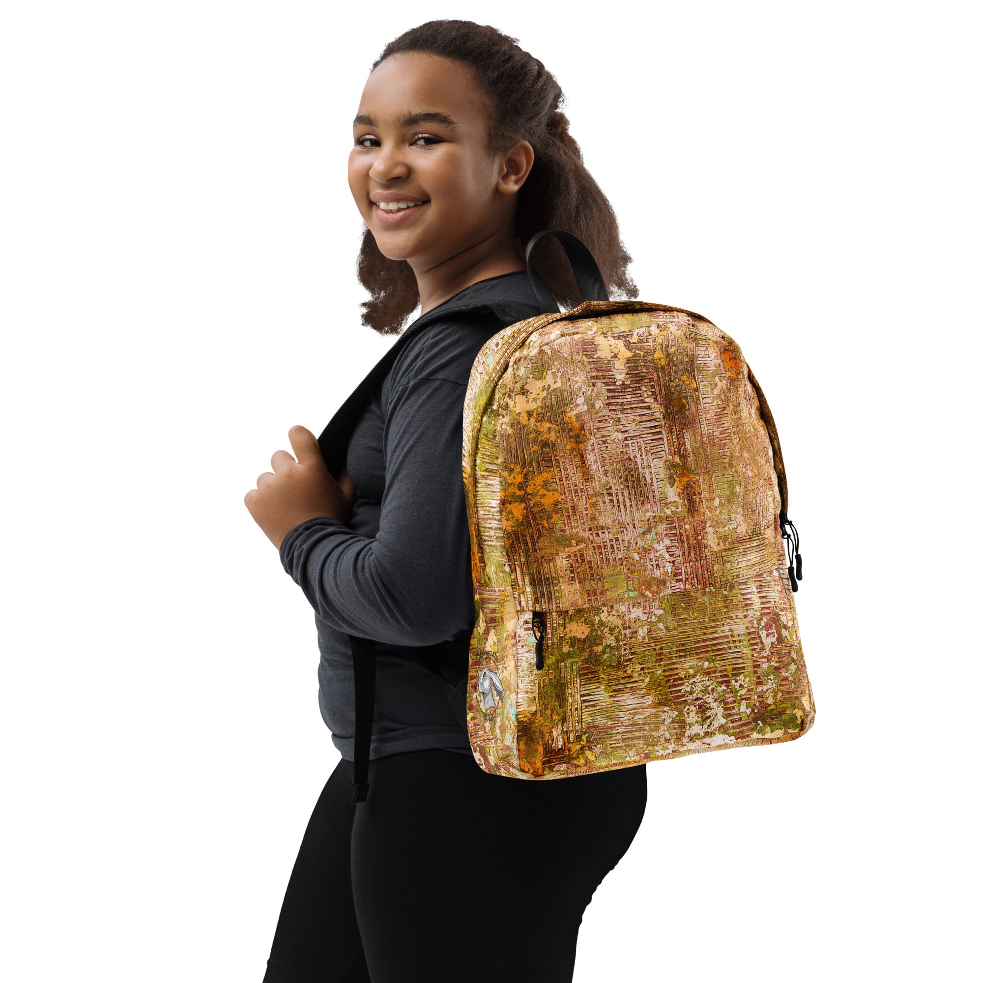 Backpack- Weave Gold