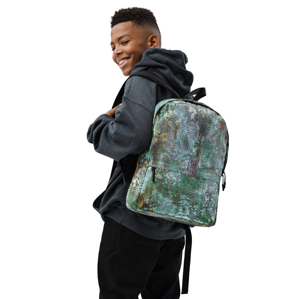 Backpack- Weave Green
