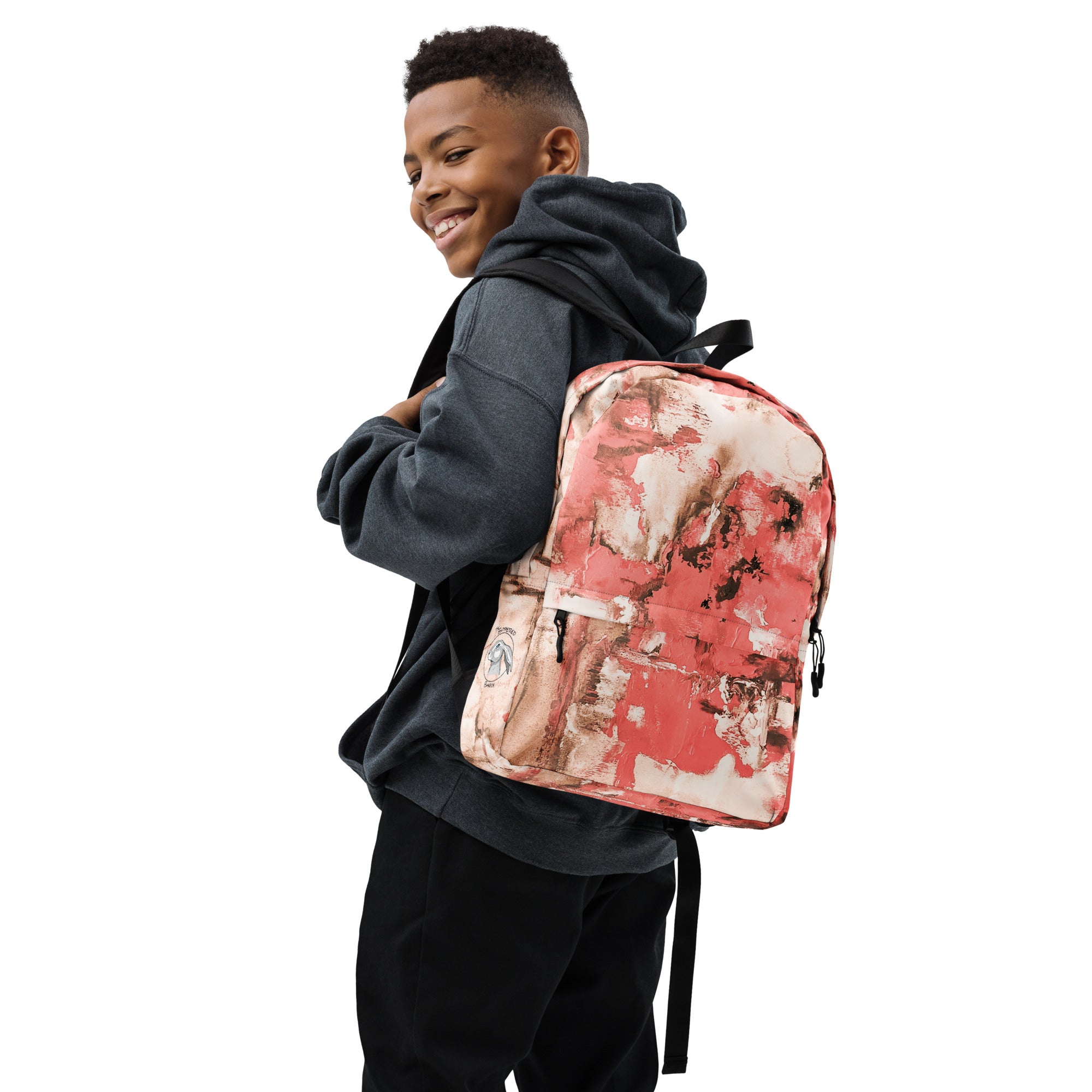 Backpack- Mismatch Peach