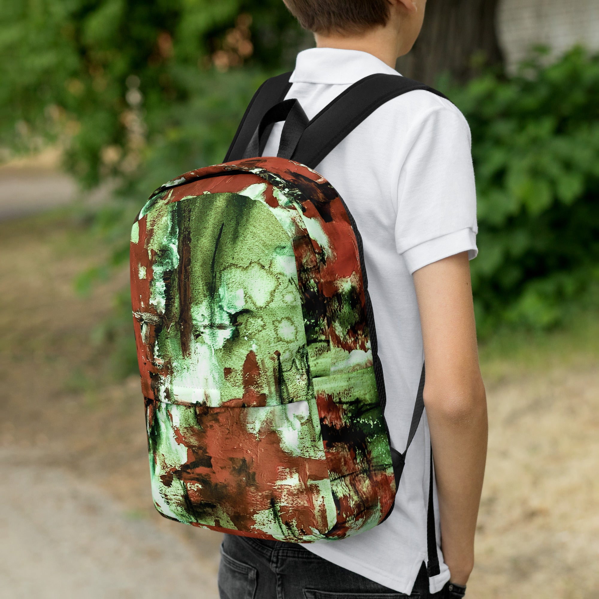 Backpack- Mismatch Green