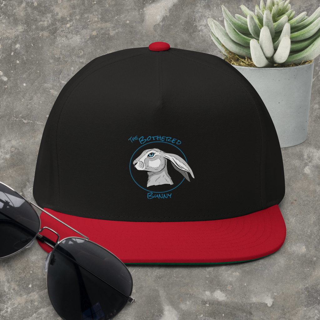 Flat Bill Cap- TBB Logo Turquoise
