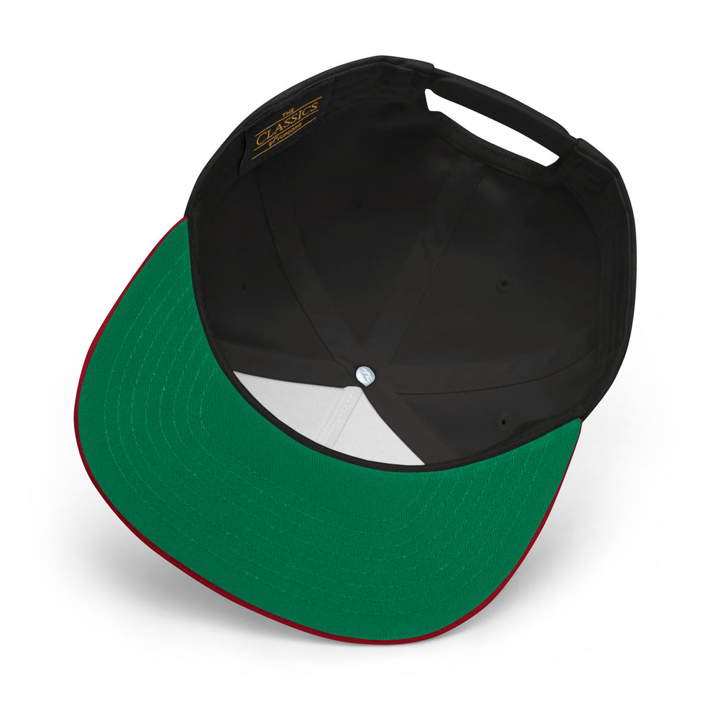 Flat Bill Cap- TBB Logo Turquoise