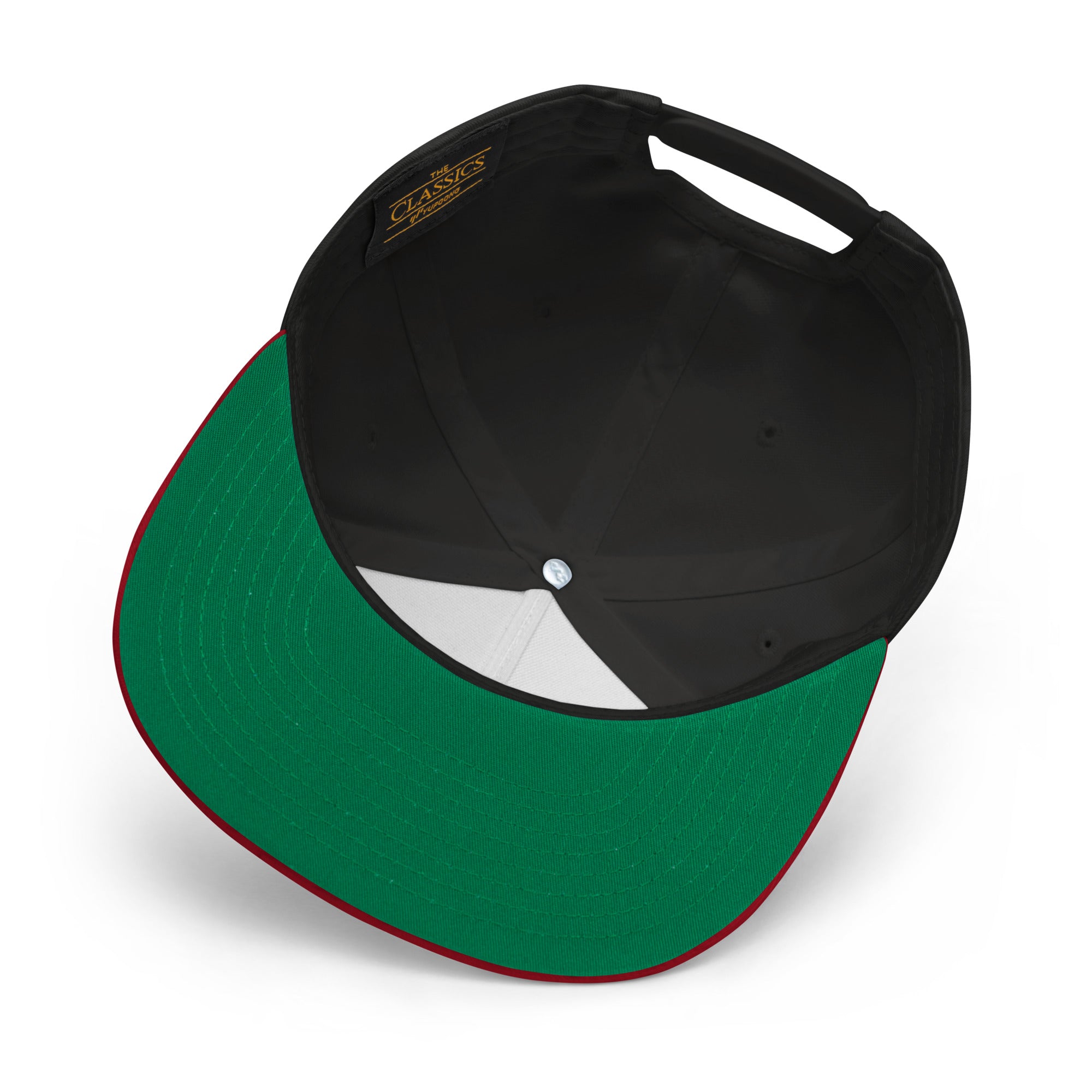 Flat Bill Cap- TBB Logo Turquoise