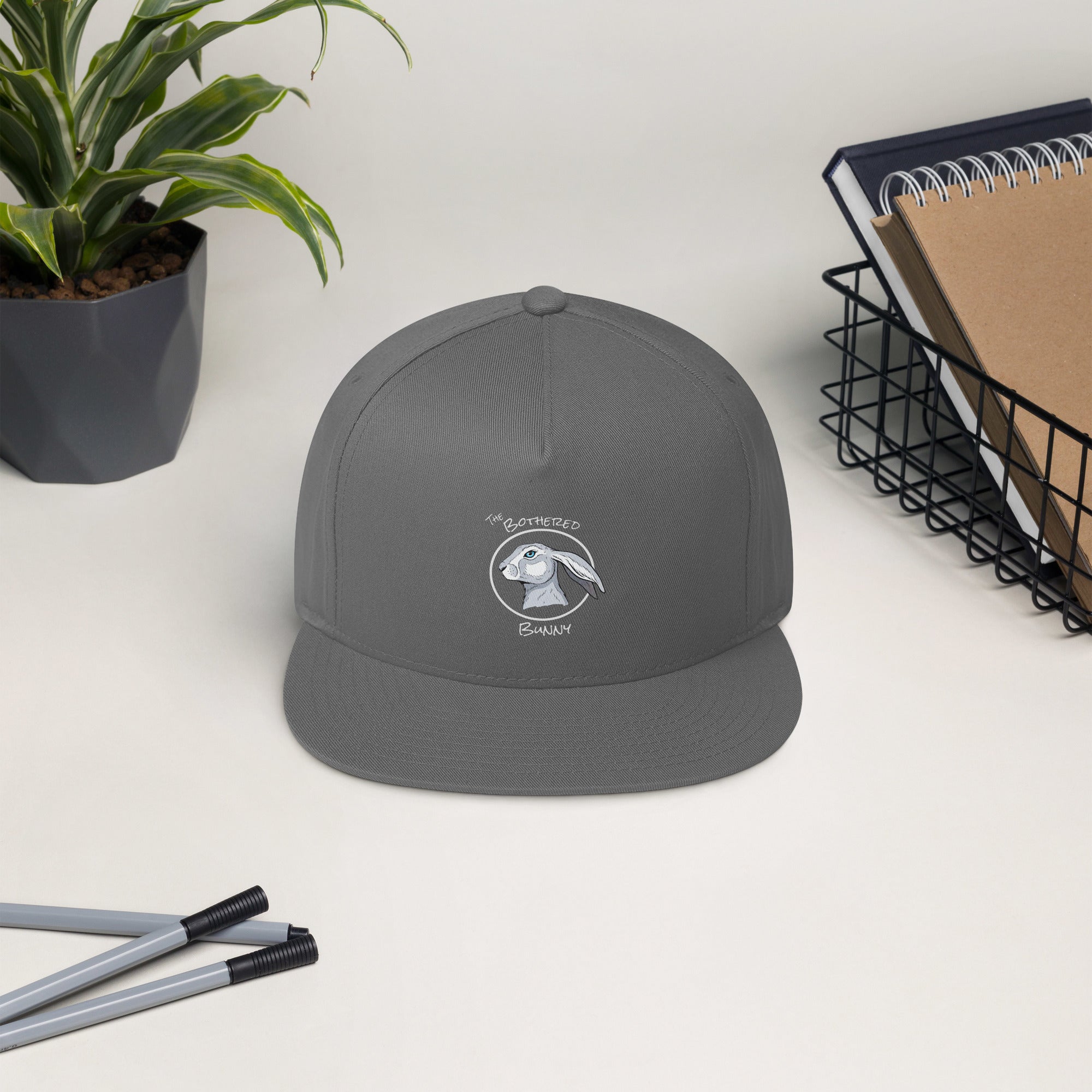 Flat Bill Cap- TBB Light on Dark