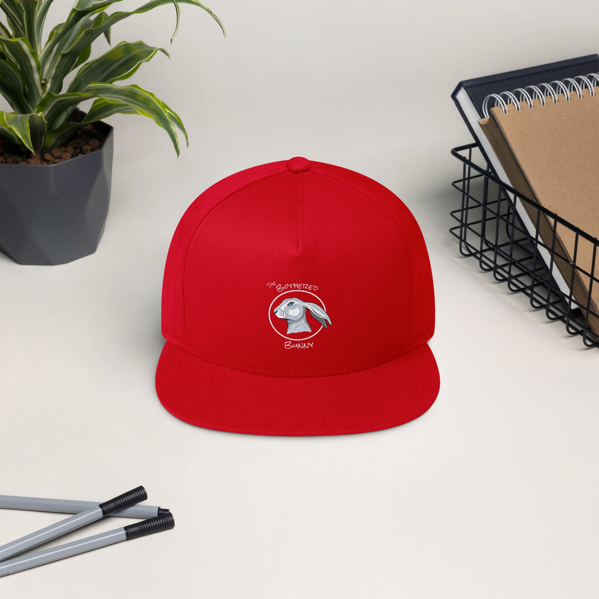 Flat Bill Cap- TBB Light on Dark
