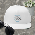 Flat Bill Cap- TBB Logo Turquoise