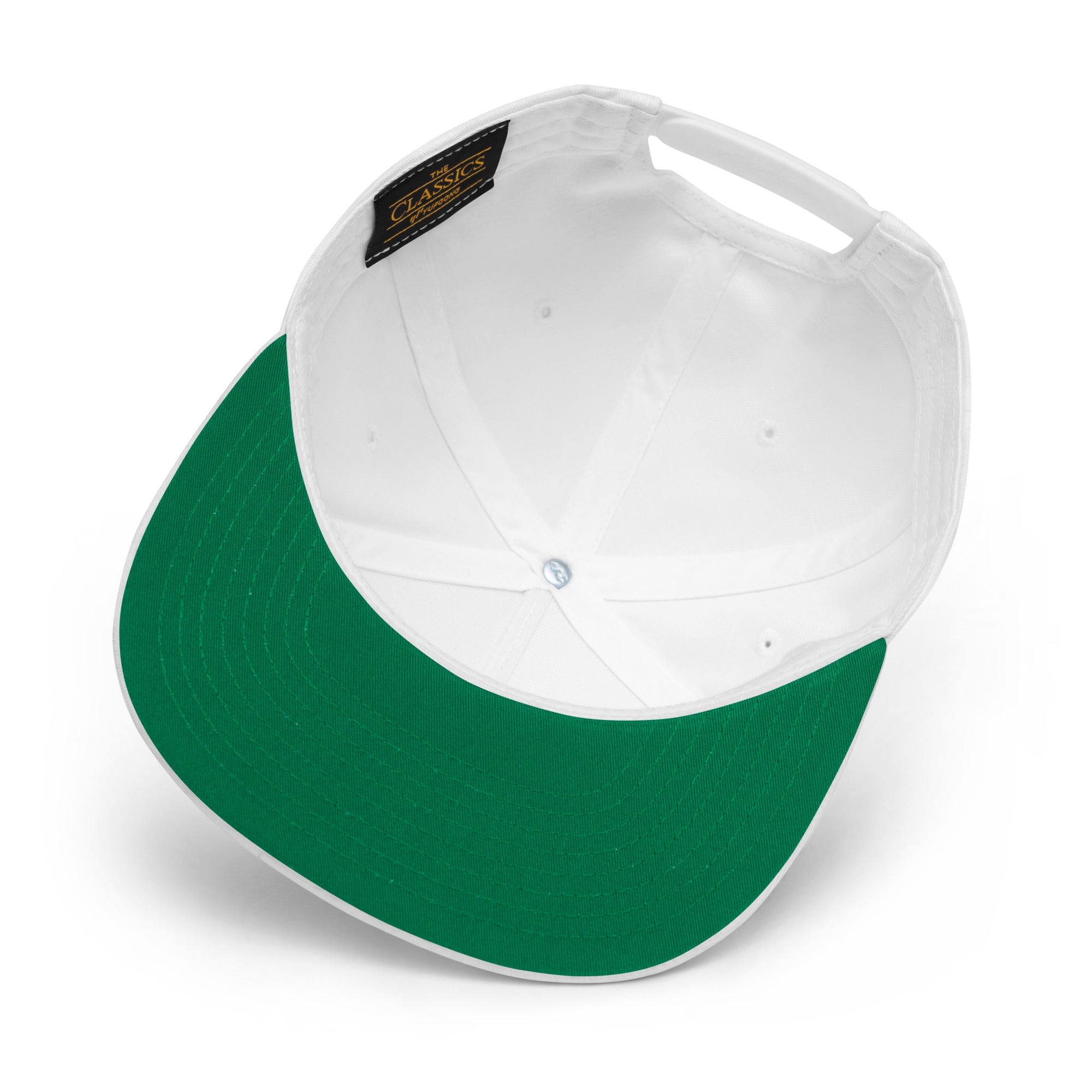 Flat Bill Cap- TBB Logo Turquoise