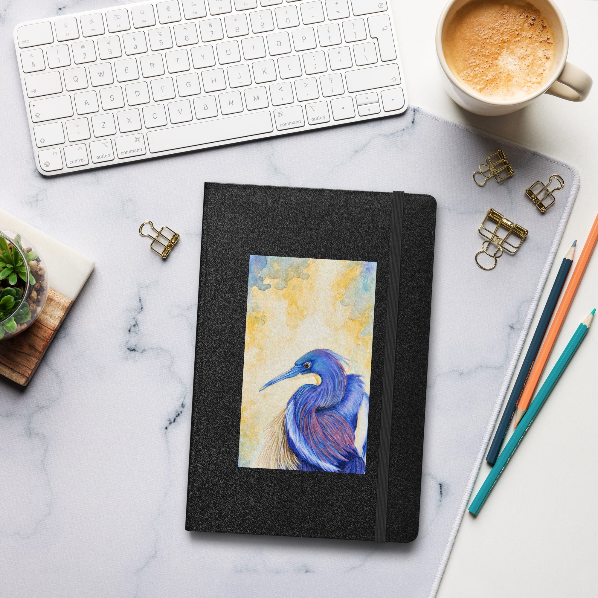 Notebook- Purple Heron