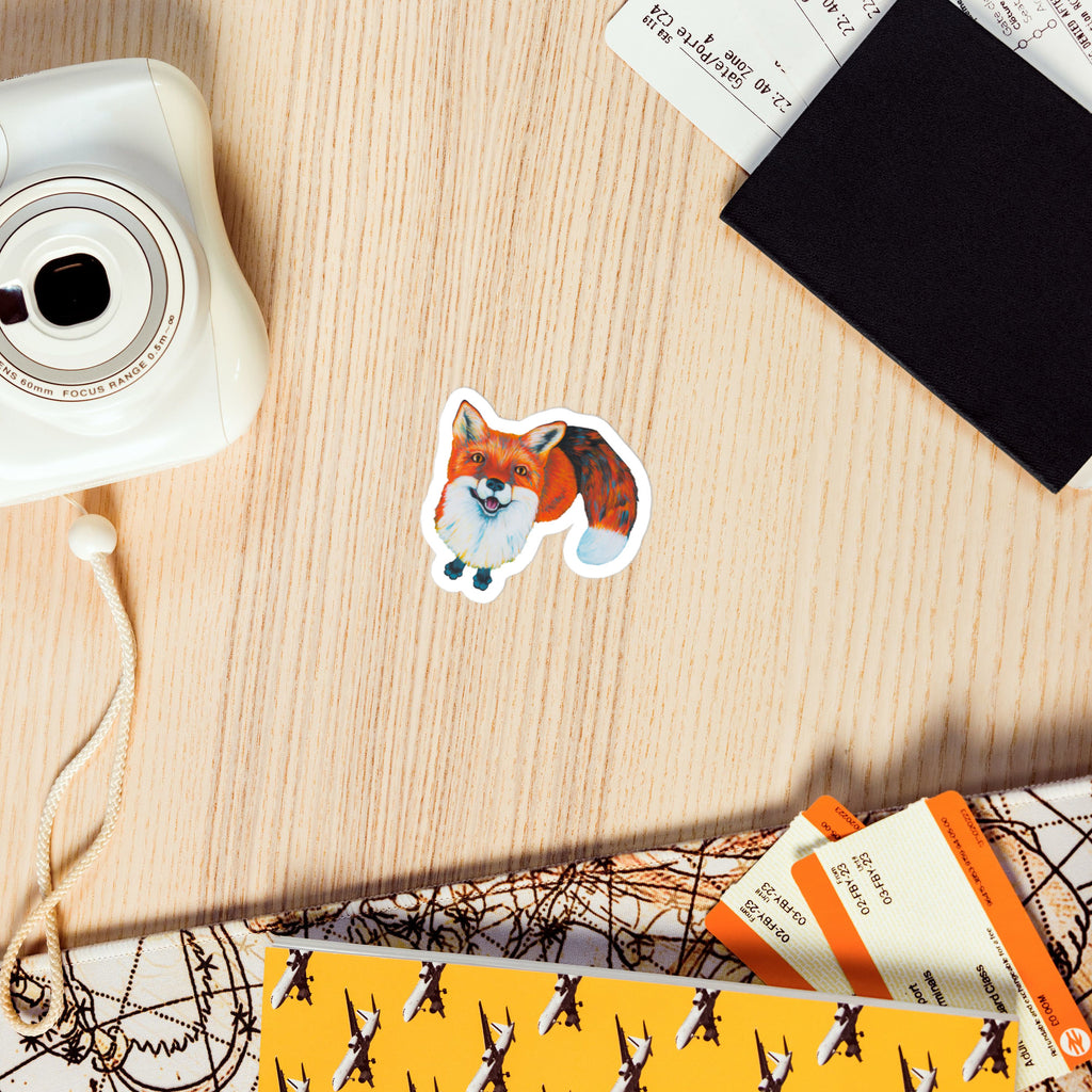 Vinyl decals- Hey There Fox