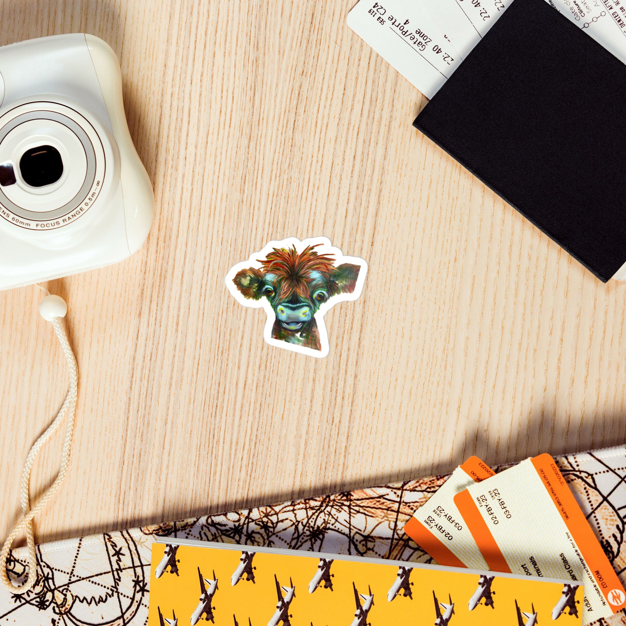 Vinyl decals- Baby Cow