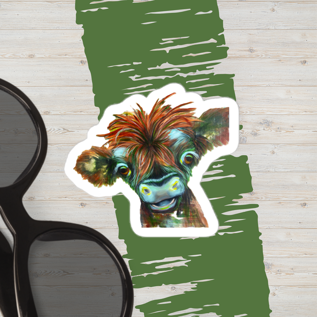 Vinyl decals- Baby Cow