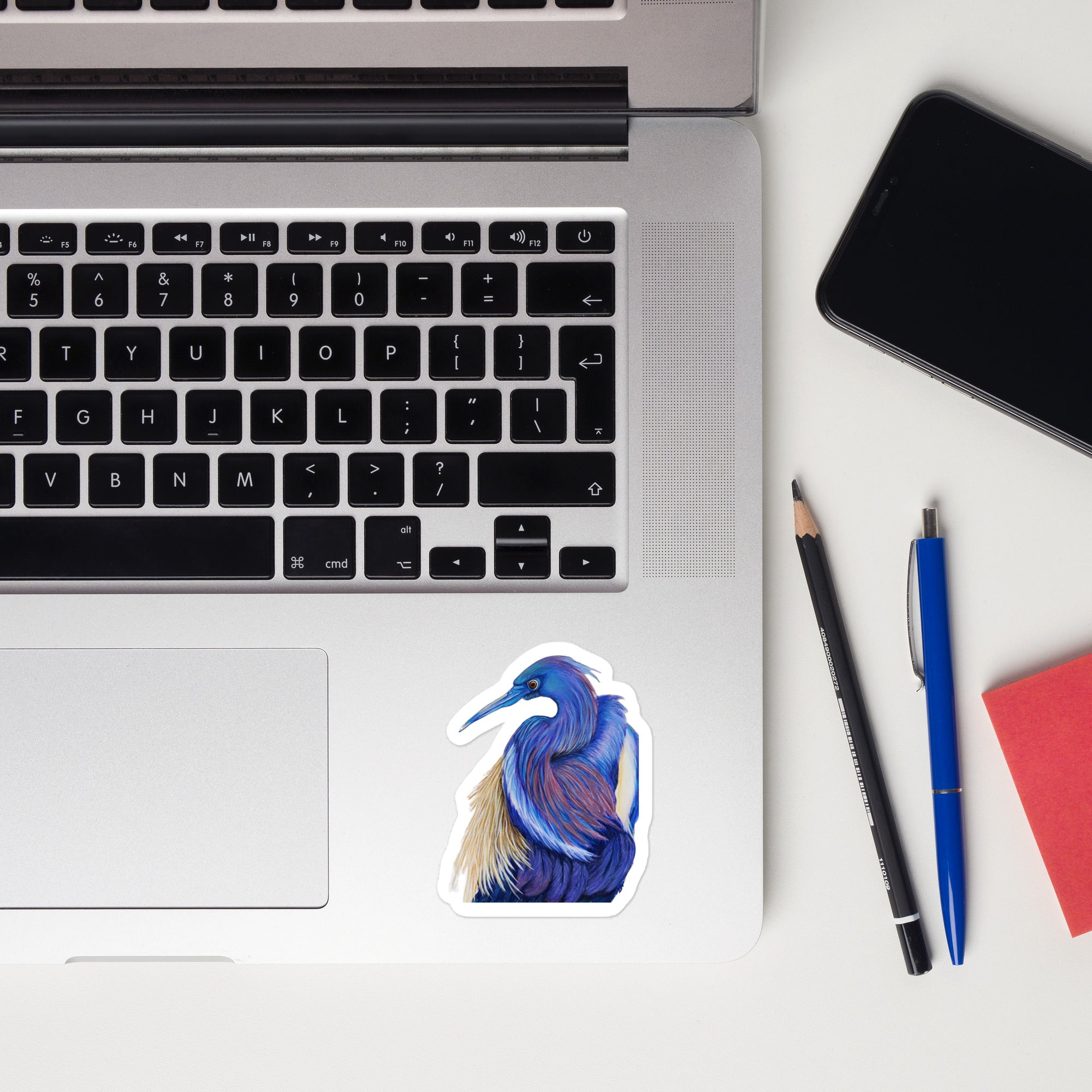 Vinyl decals- Purple Heron