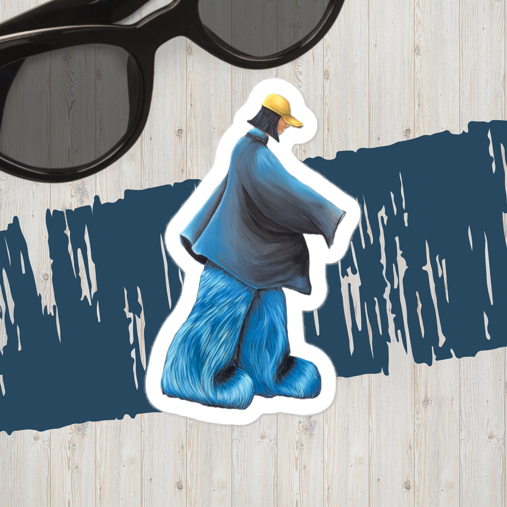 Vinyl decals- Walking On Fur