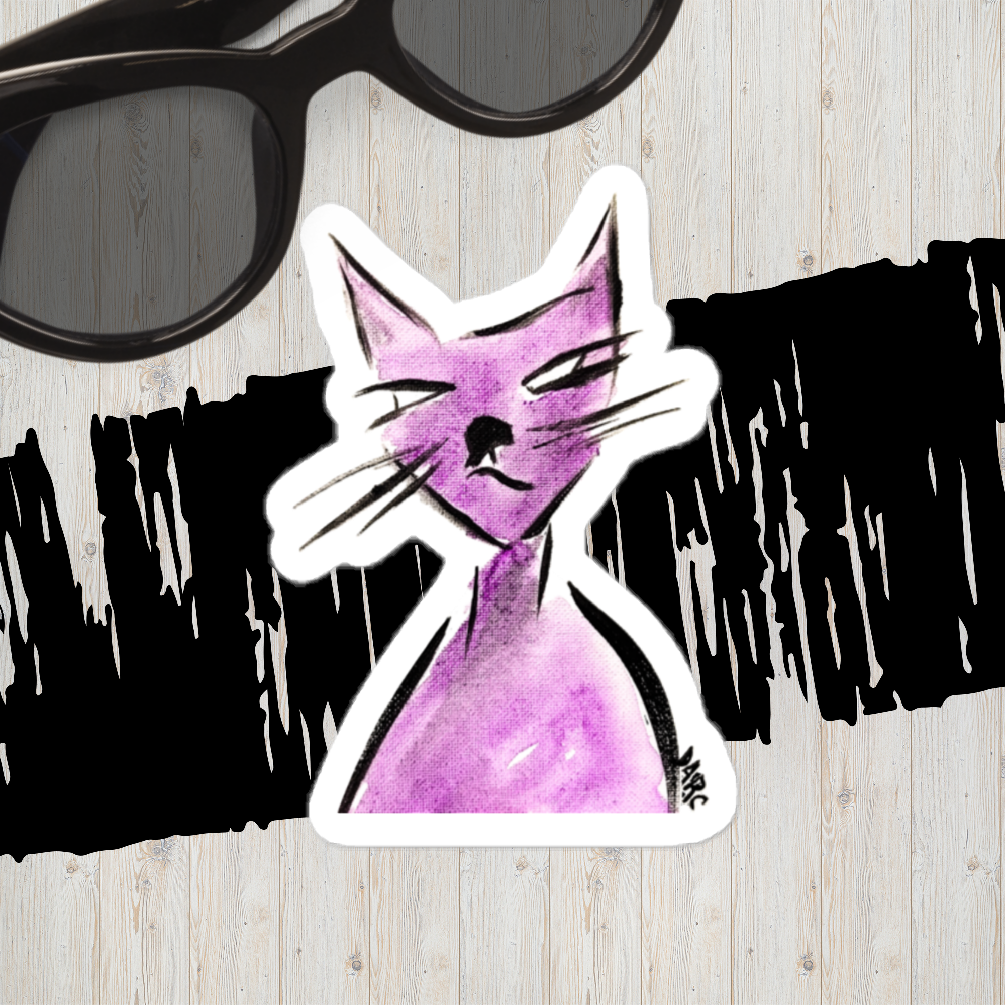 Vinyl decals- MCM Cat
