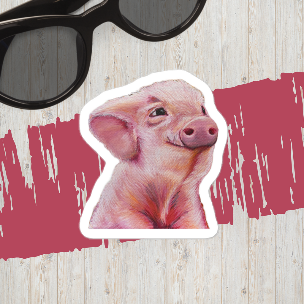 Vinyl decals- Lil' Pig