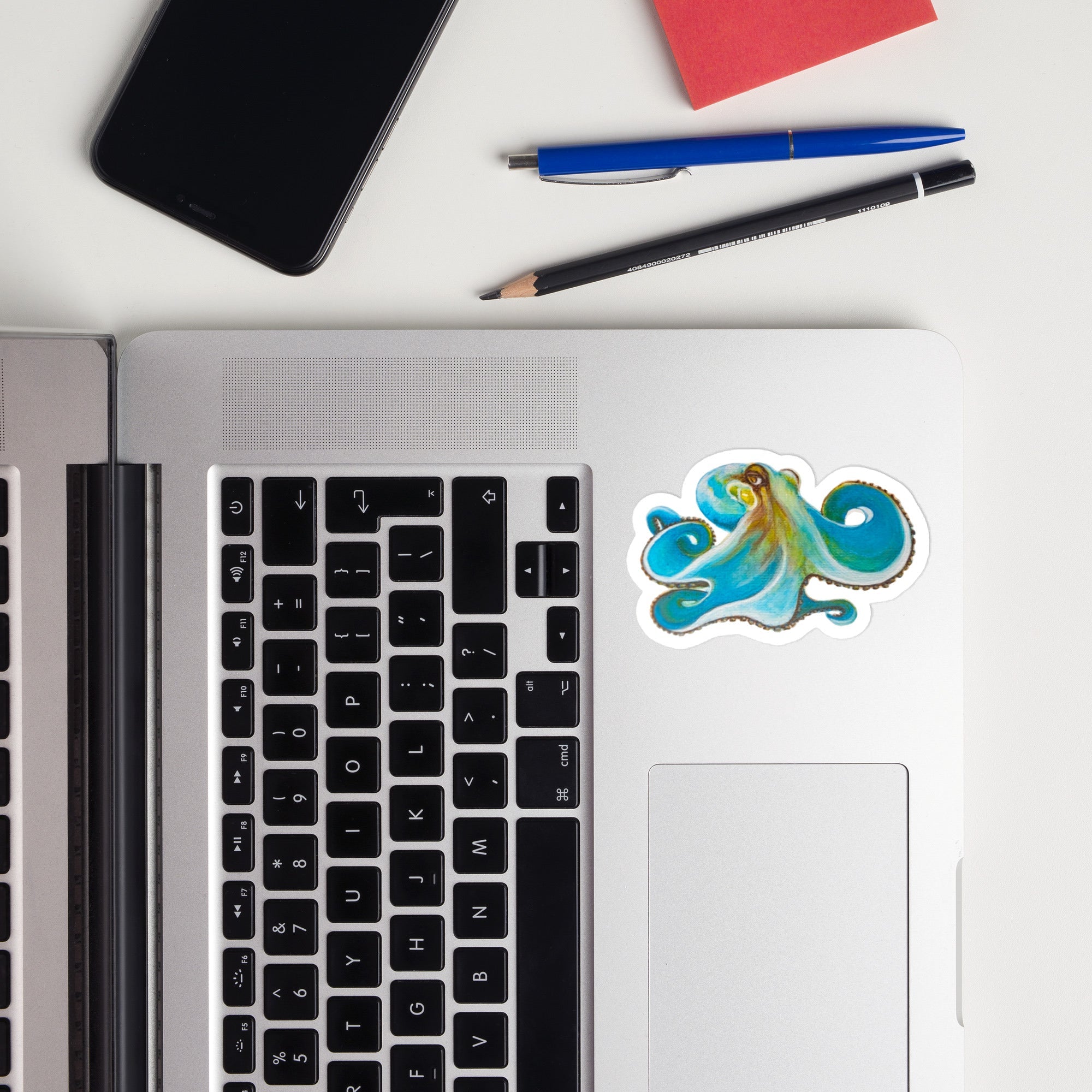 Vinyl decals- Coconut Octopus