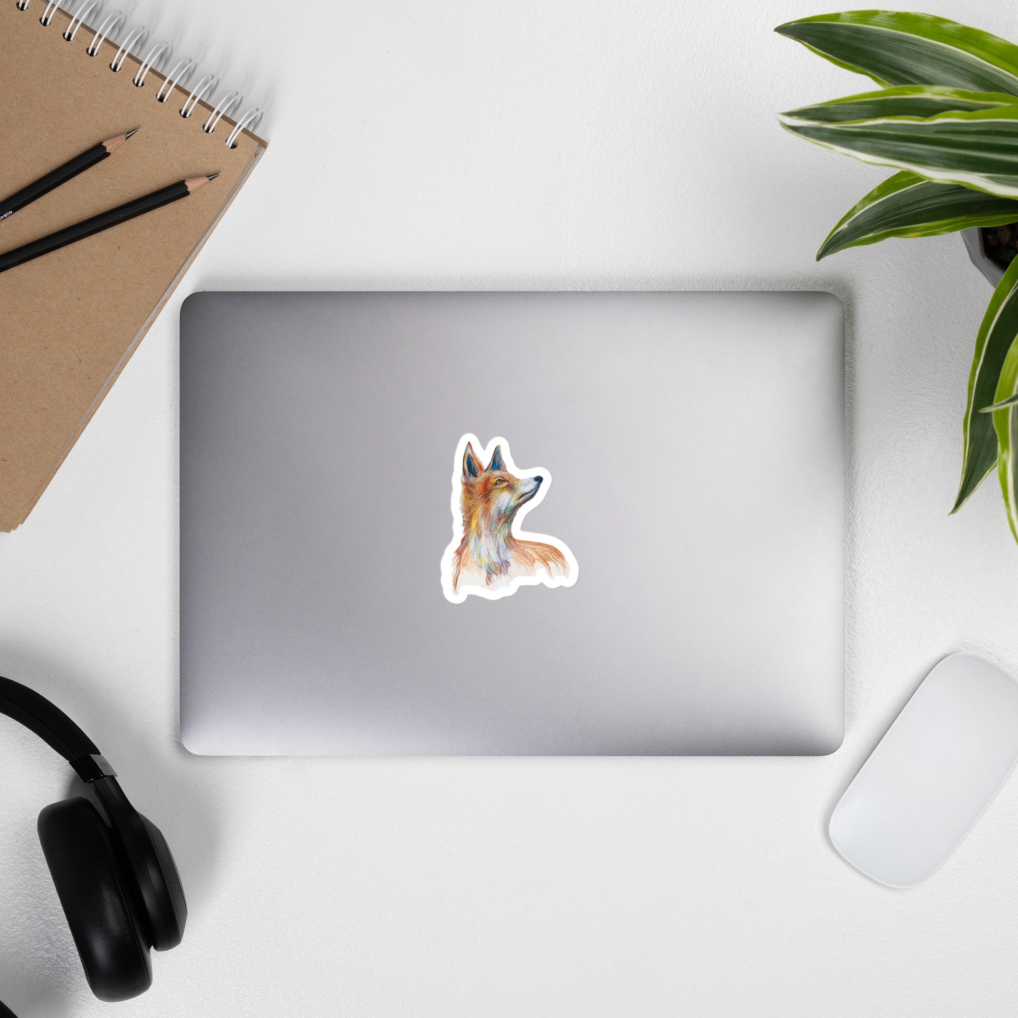 Vinyl decals- Attention Fox
