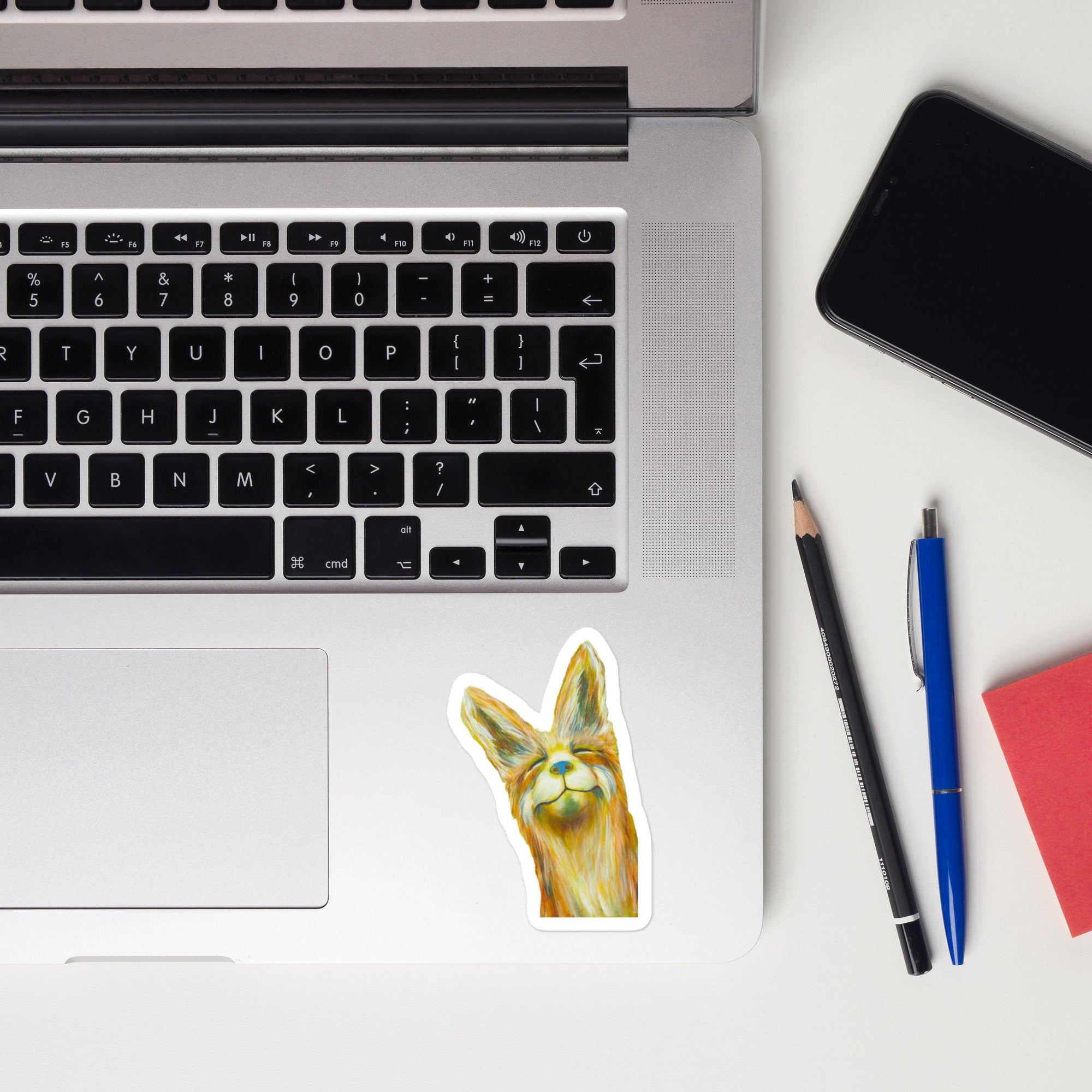 Vinyl decals- Smile Fox
