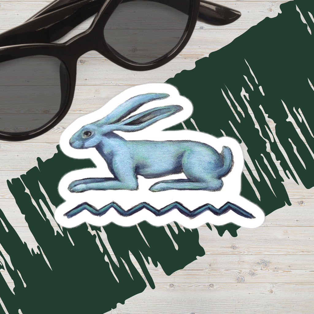 Vinyl decals- Hieroglyph Blue