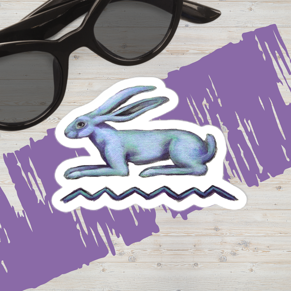 Vinyl decals- Hieroglyph Purple