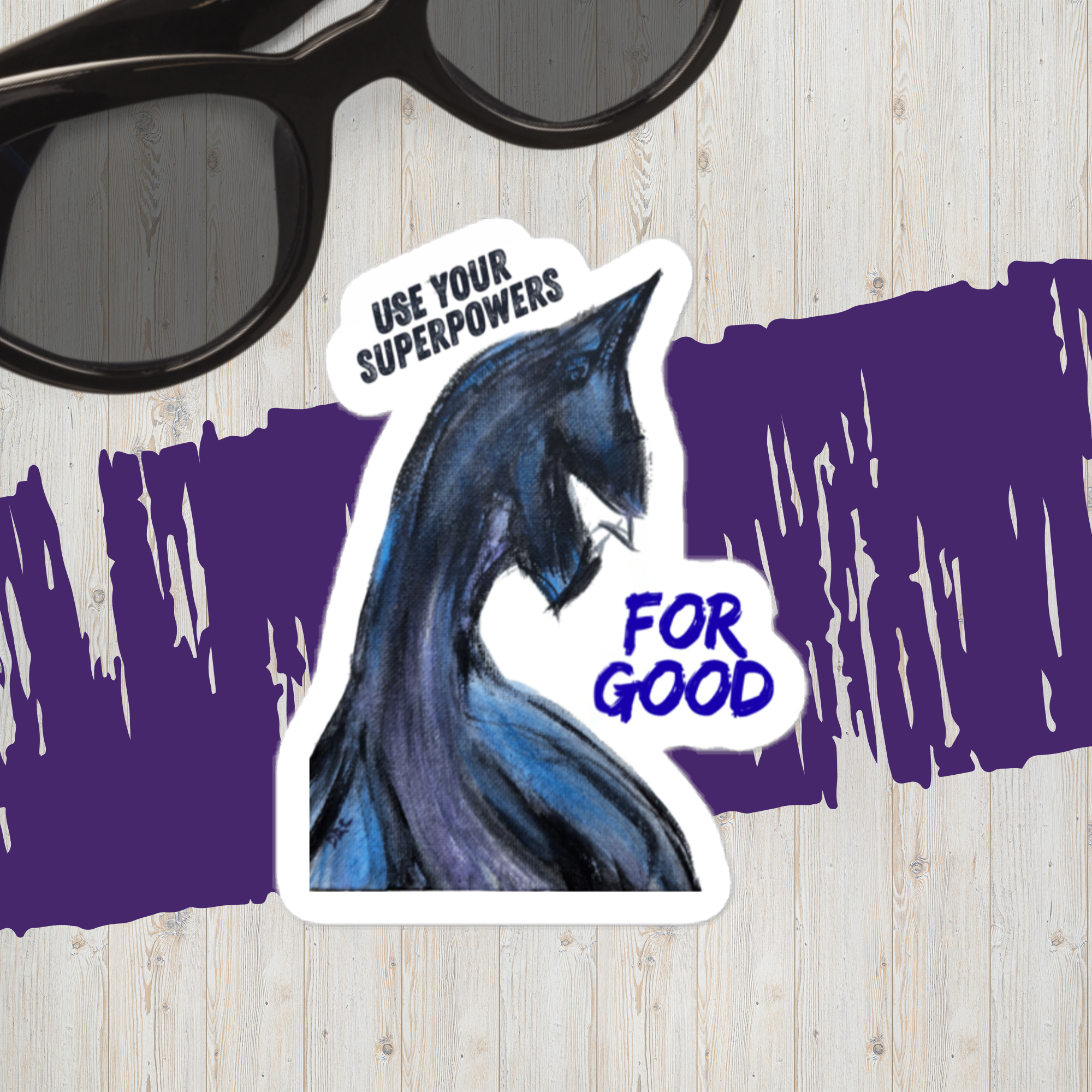 Vinyl decals- Superpowers Batman