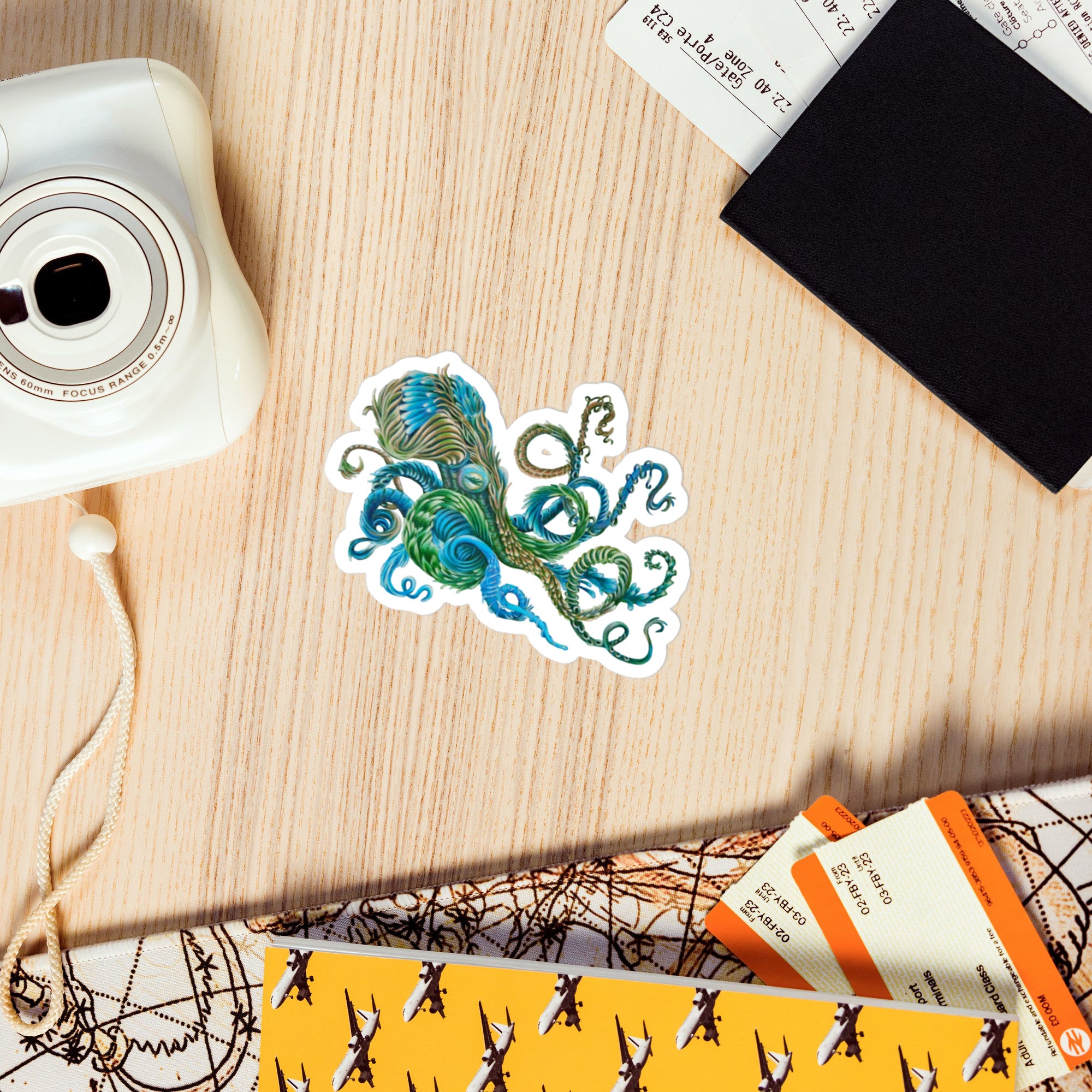 Vinyl decals- Nature Octo