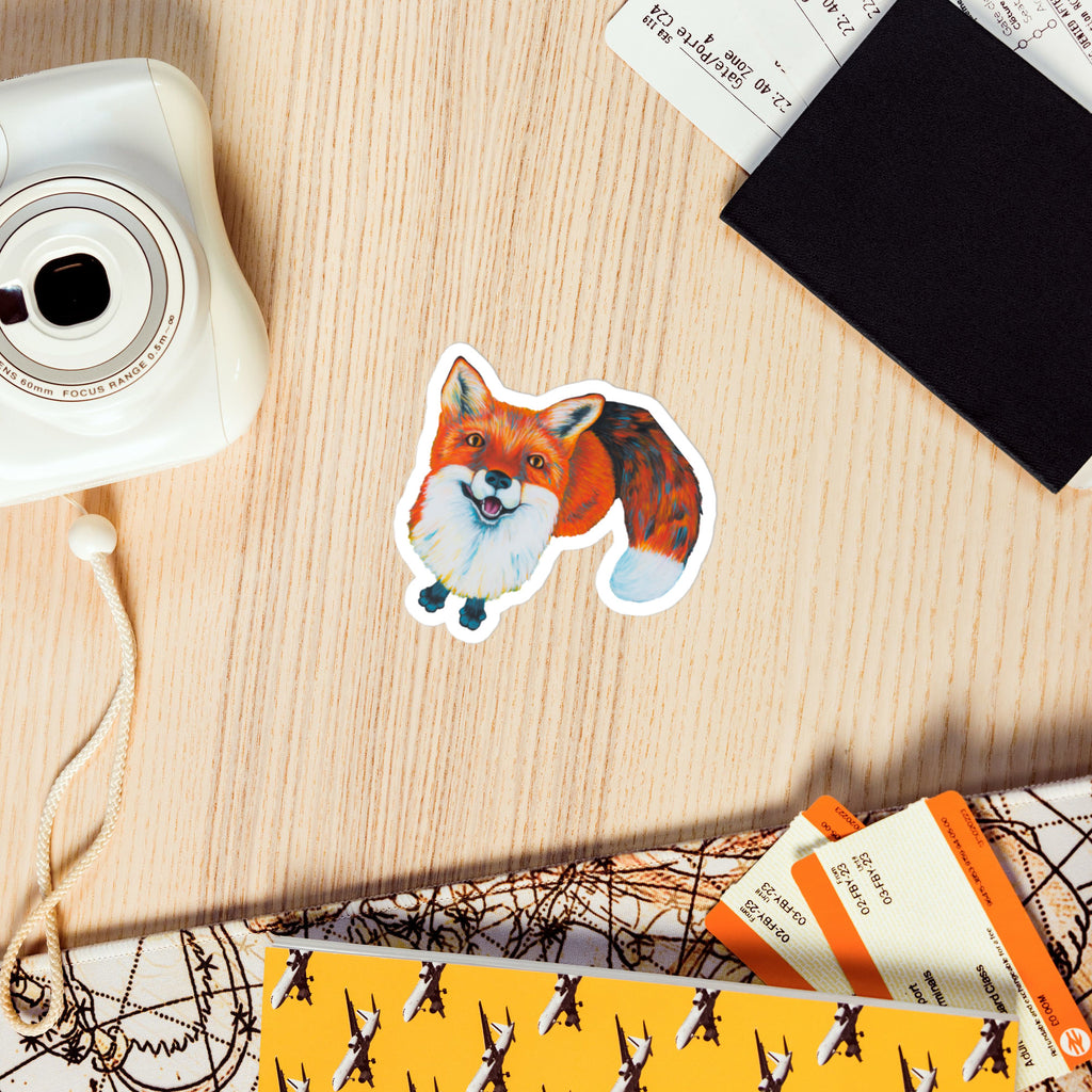 Vinyl decals- Hey There Fox