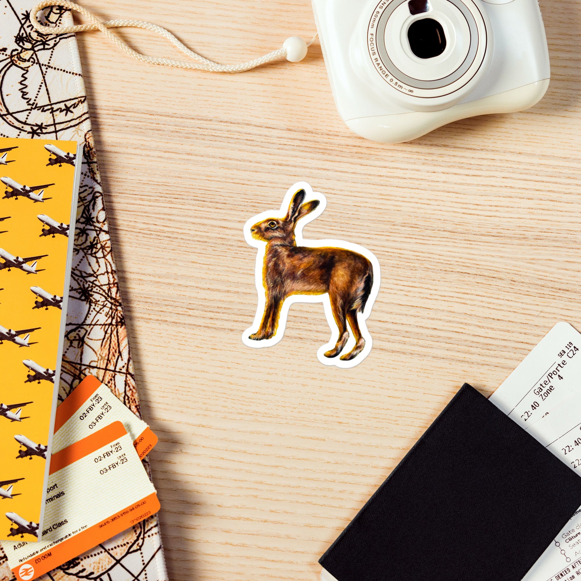 Vinyl decals- Morning Hare