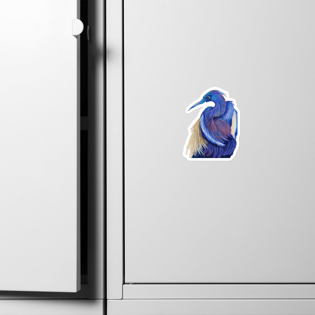 Vinyl decals- Purple Heron